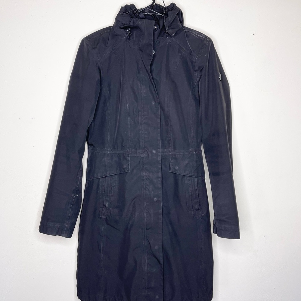 The North Face Women’s Black Trench Coat Size: Small Long Coat